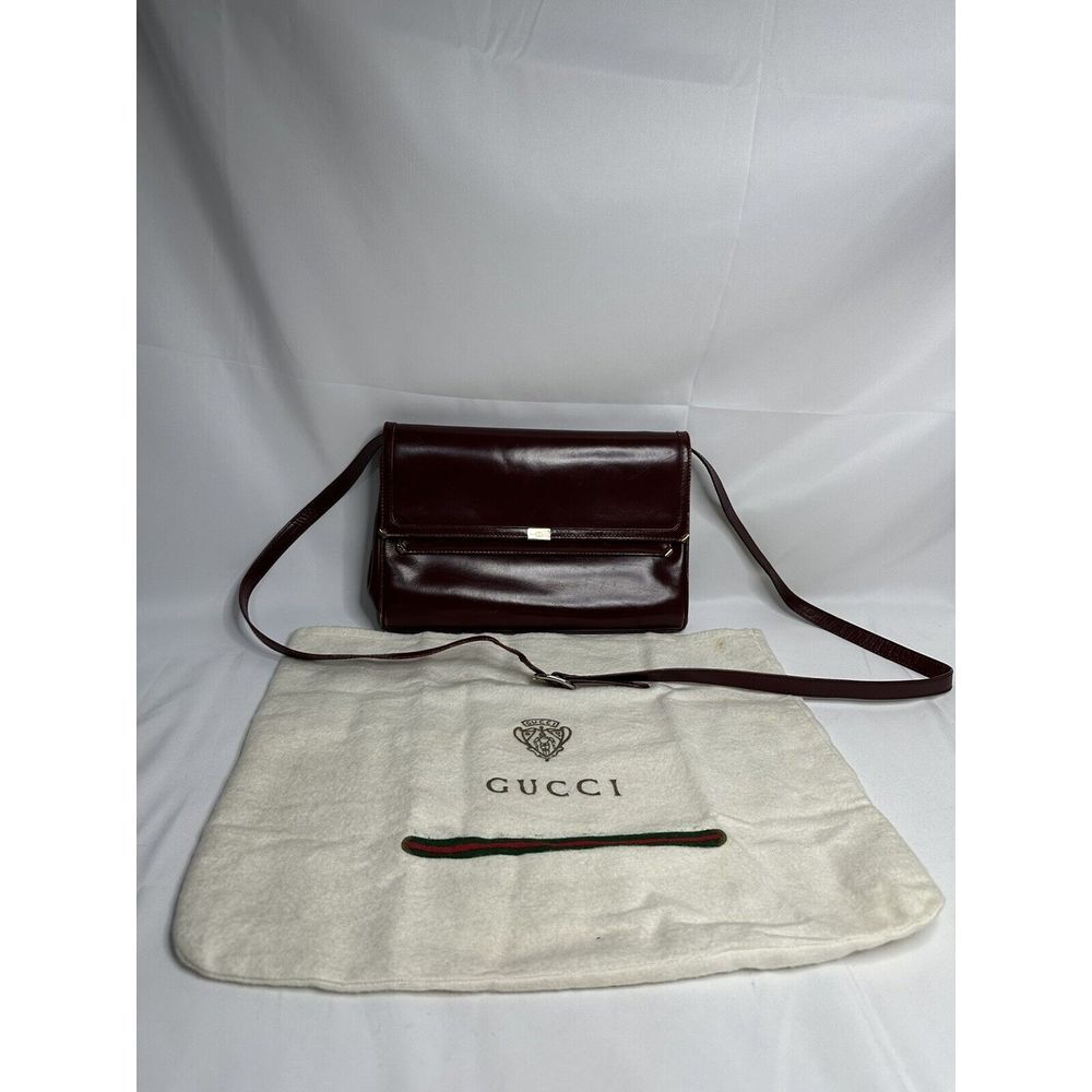 Gucci Burgundy Crossbody Bag
